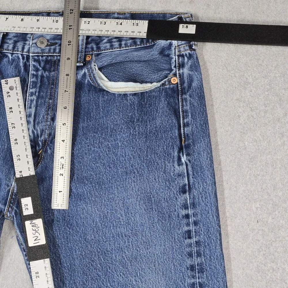 Levi's 505 Men Jeans 38X34 Blue Denim 32
